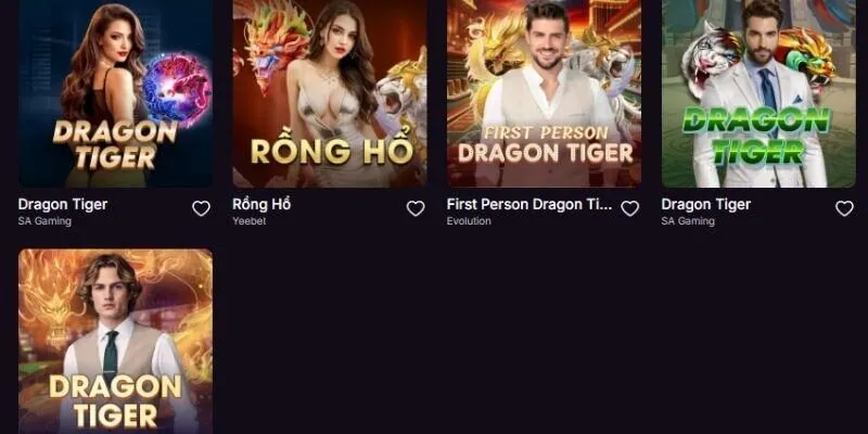 Bí quyết chơi game Long Hổ 