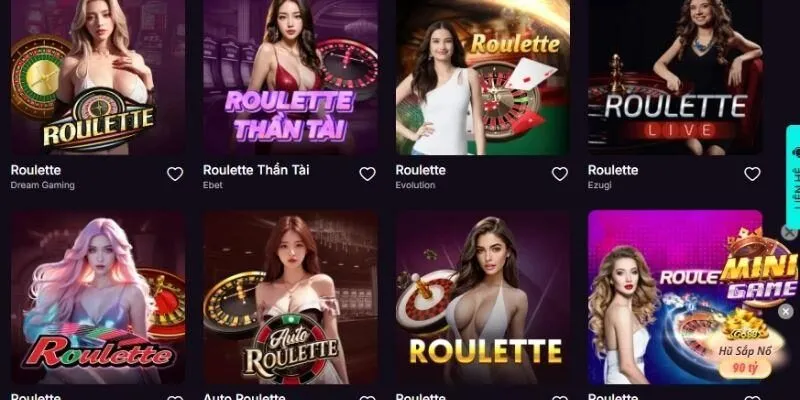 Các bí quyết vàng thì chơi game Roulette