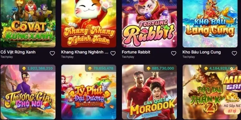 Các trò chơi nổ hũ đáng trải nghiệm
