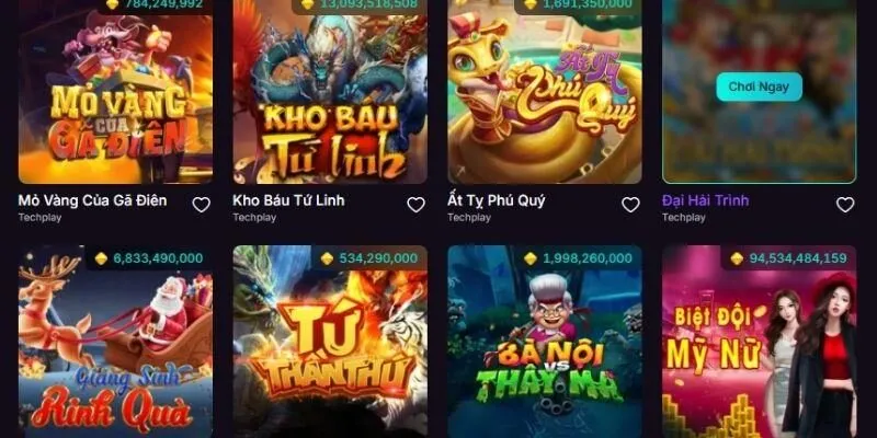 Giới thiệu sảnh game nổ hũ hot