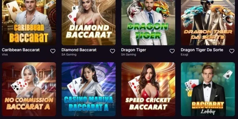 Sảnh game sở hữu các công nghệ hiện đại